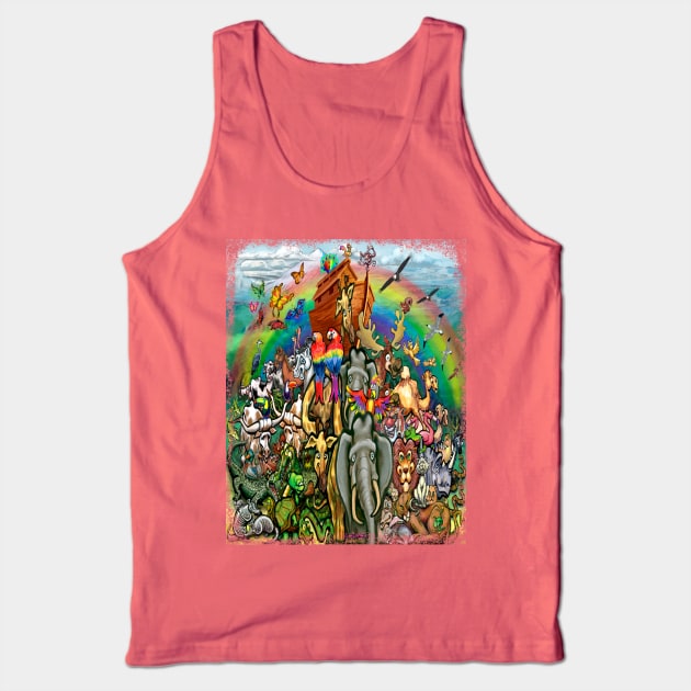 Noah's Ark Tank Top by Kevin Middleton